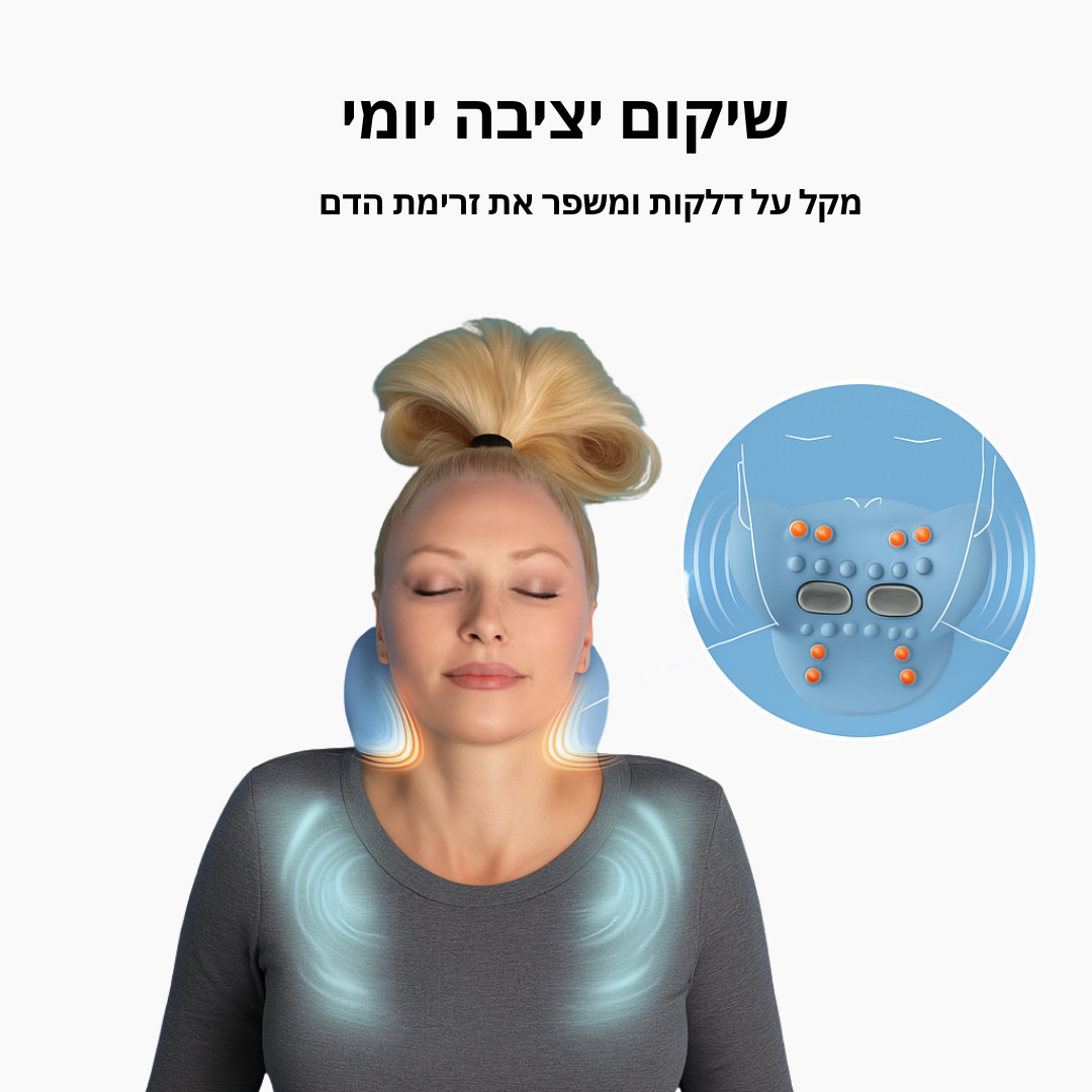 נק-מושן 360° מערכת שיקום צוואר ביתית שלמה Sleam