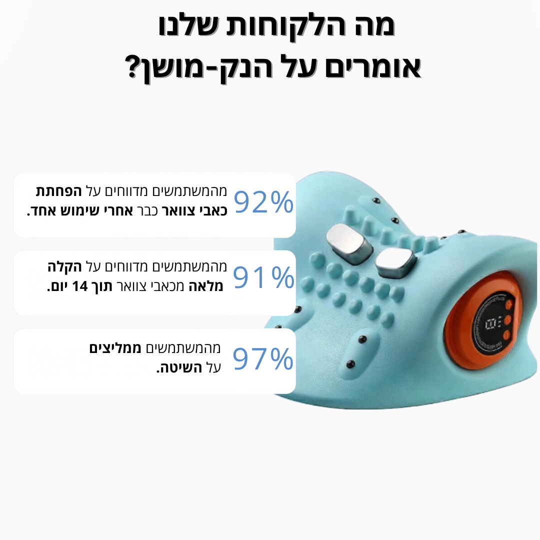 נק-מושן 360° מערכת שיקום צוואר ביתית שלמה Sleam